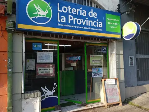 VENTA FONDO DE COMERCIO ITUZAINGO LOTERIA PROV