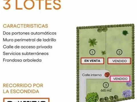 Terreno en Venta de 701,0 m2