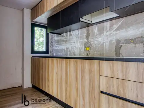 Departamento 2 ambientes con 2 baños