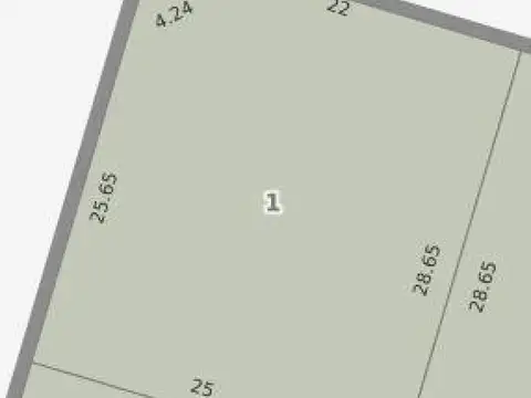 Terreno en Venta de 712,0 m2