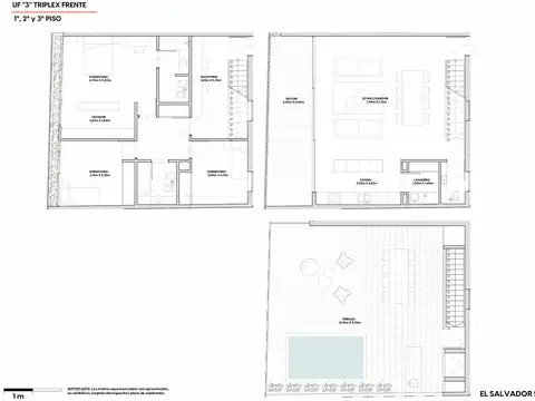 Departamento en Venta de 3 dormitorios