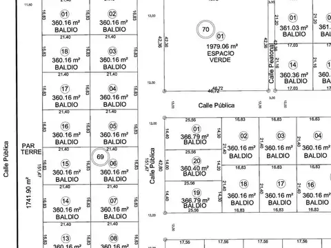 Terreno en Venta en Countries y Barrios Cerrados en Cordoba Capital, USD 39.900