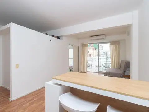 Departamento 2 ambientes con 1 baño