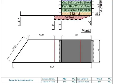 Terreno en Venta de 902,0 m2