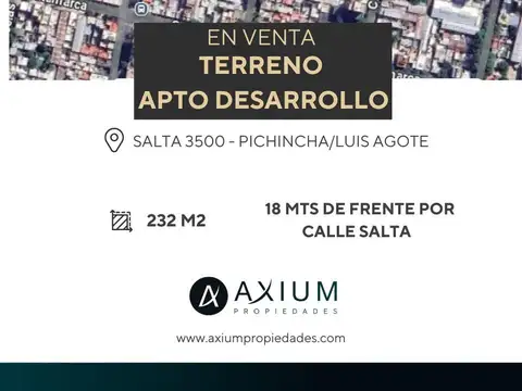 Terrenos para desarrolladora