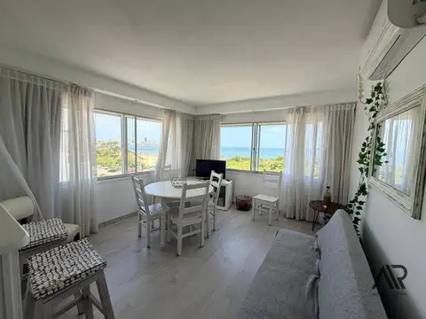 Apto alquiler 2 dormitorios frente al mar Playa Mansa