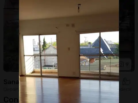 Departamento 2 ambientes con 1 baño