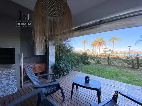 Departamento en Lagoon Pilar 2 amb con jardín, parrilla y vista a la laguna