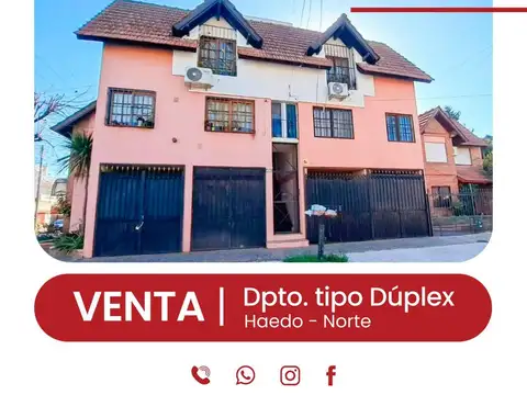 DEPARTAMENTO TIPO DUPLEX. EN HAEDO NORTE. VENTA