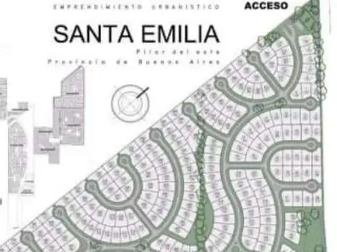 Terreno en Venta en Pilar del Este - Santa Emilia, USD 40.000