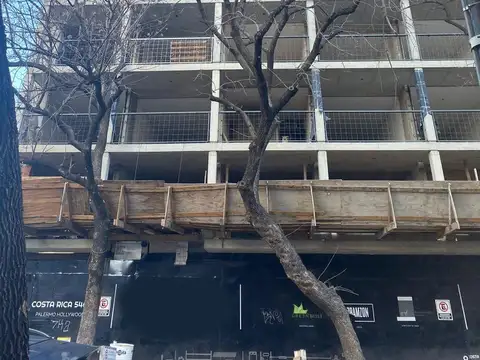 Depto próximo a entregarse en Palermo Hollywood sobre Costa Rica 5400