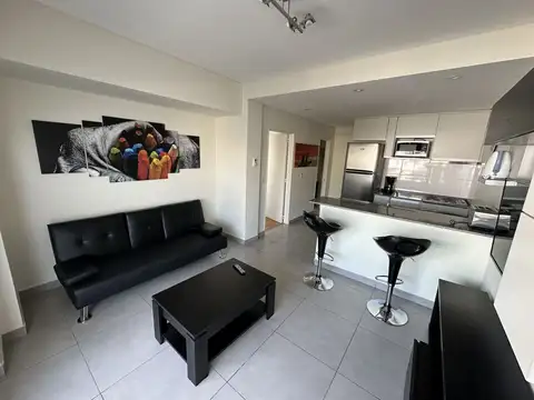 Departamento 2 ambientes con 2 baños