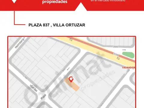 Terreno en Venta en Villa Ortuzar, USD 480.000