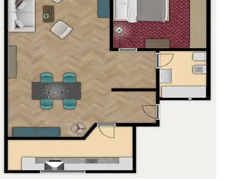 MANUEL PORCEL DE PERALTA 1000, Piso 4