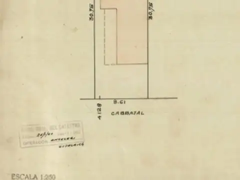 Venta lote / terreno Villa Urquiza ,Doho