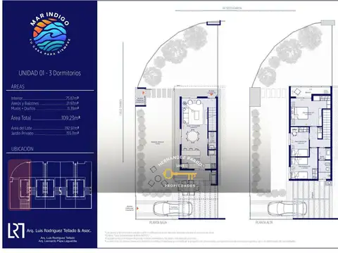 Casa 4 ambientes con 2 baños