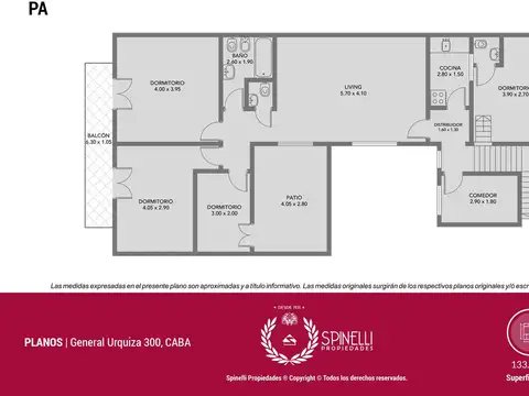 Depto Tipo Casa en Venta de 5 ambientes