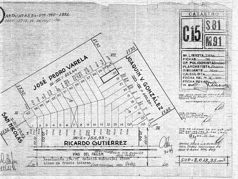 Terreno en Venta de 1150,0 m2