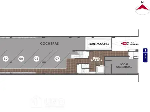 Departamento en Venta de 2 ambientes