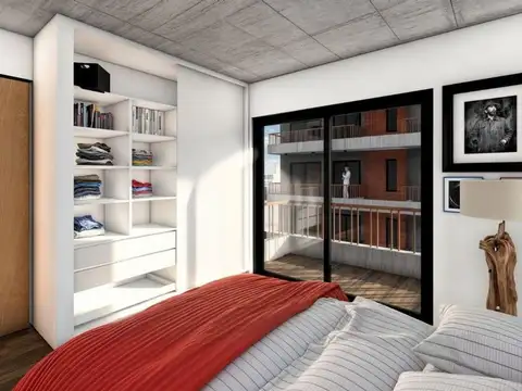 Departamento 2 ambientes con 1 baño