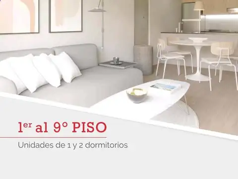 VENTA - Departamento triplex de 2 dormitorios en construcción. Abasto, Rosario.