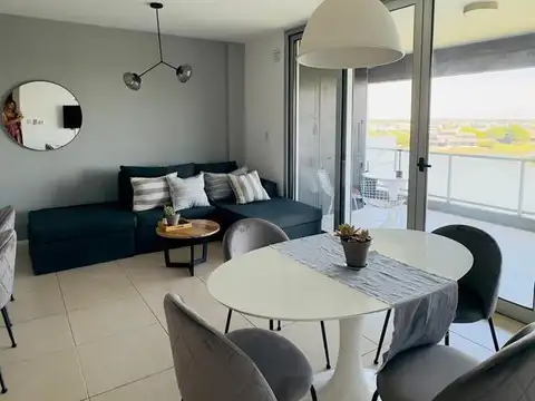 Alquiler departamento amoblado de 2 ambientes en islas del golf, Nordelta