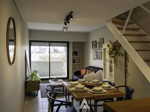 Departamento dúplex | 3° y 4° Piso | Balcón-terraza | Rosario | Pichincha