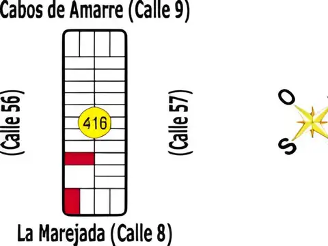 2 Lotes: Calle 56 E/ Cabos De Amarre Y La Marejada - La Esmeralda - B545