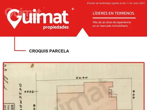 Terreno en Venta de 228,0 m2