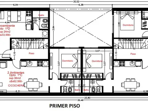 Departamento en Venta en Banfield, USD 54.900
