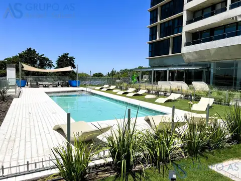 Departamento 2 ambientes con 2 baños