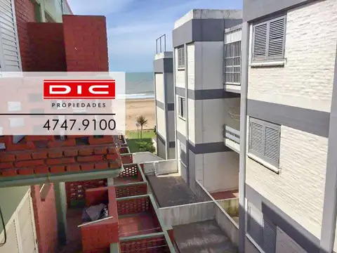 depto monoambiente con balcón c/vista al mar en Villa Gesell
