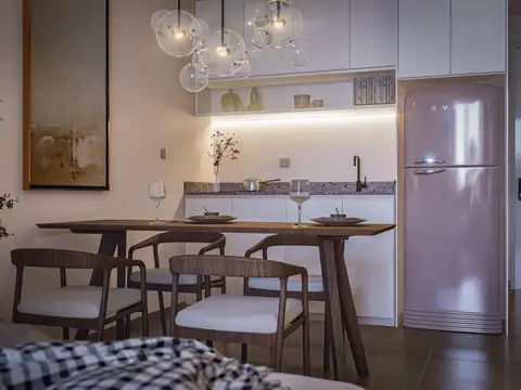 Departamento Monoambiente con 1 baño