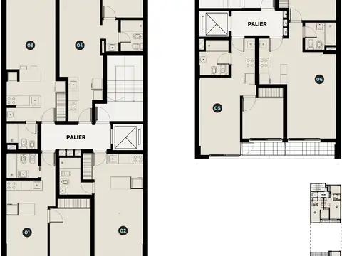 Departamento 2 ambientes con 1 baño