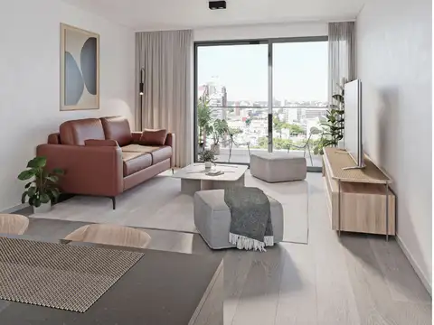 Departamento de 1 dormitorio en venta en Rosario