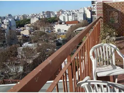 DUPLEX vista panorámica con balcón corrido Orientado al Este - Cochera - Baulera *VILLA CRESPO*