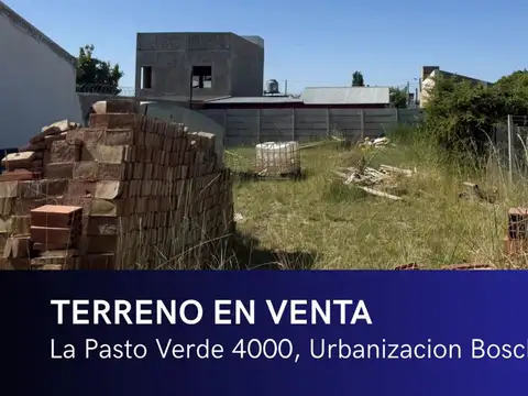 TERRENO EN VENTA 406M2 | URBANIZACION BOSCH |  NQN