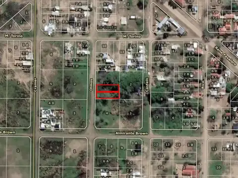 Terreno en Venta 25  mts Frente