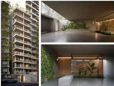 Departamentos monoambientes y 1 dormitorio de diseño