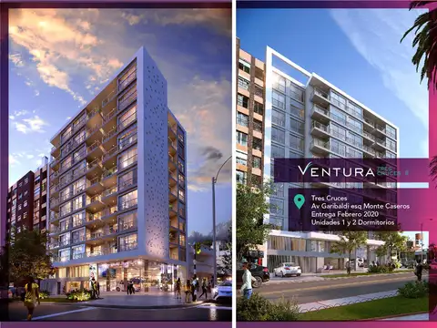 Departamento en Venta en Tres Cruces, USD 177.900