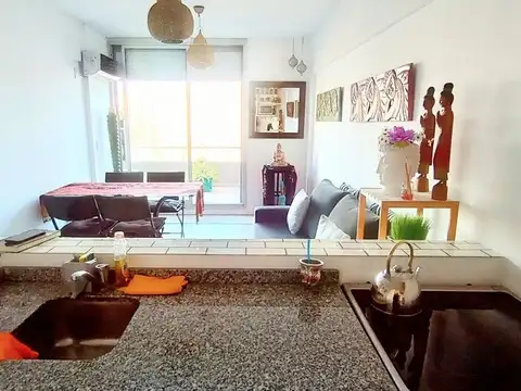 ALQUILER 3 AMB AMOBLADO PISO ALTO BALCON PARRILLA