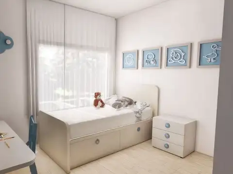 Casa 3 ambientes con 1 baño