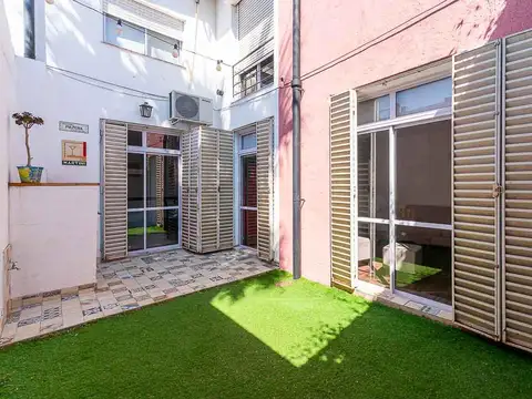 Casa de pasillo de tres dormitorios.