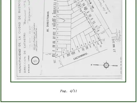 Terreno en Venta en Caballito, USD 650.000