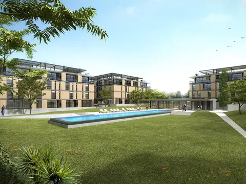 VENTA DEPARTAMENTO 2 AMBIENTES CON JARDIN - PROYECTO GYM PILETA AMENITIES