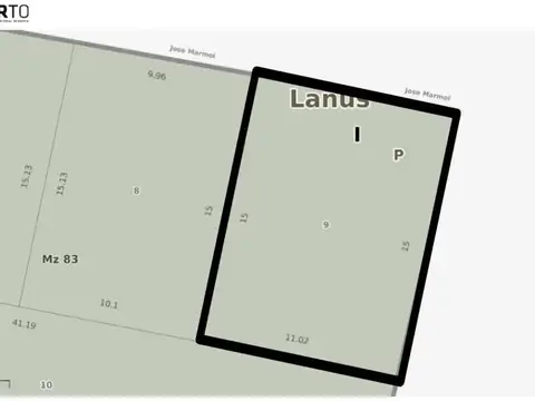 Terreno en Venta, FOT 1,8