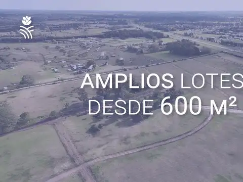 Terreno en Venta 20  mts Frente