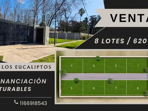 Terreno en Venta de 617,0 m2