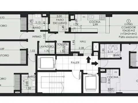 Departamento en Venta al Sur