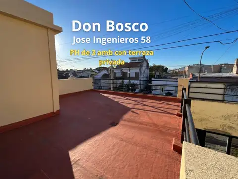 Venta PH de 3 amb con Terraza Privada en Don Bosco